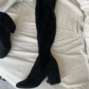 over the knee high boots